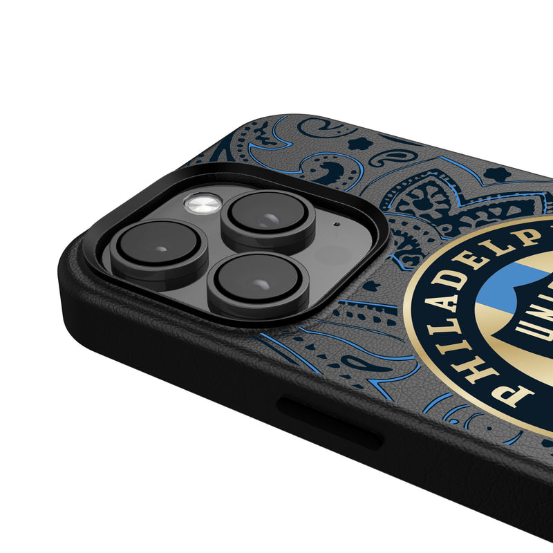 Philadelphia Union   Paisley iPhone MagSafe Compatible Phone Case Detail.Jpg