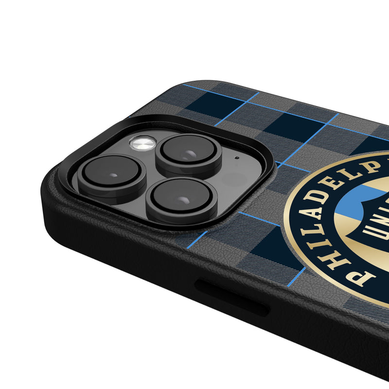 Philadelphia Union   Plaid iPhone Magnetic Phone Case Detail.Jpg