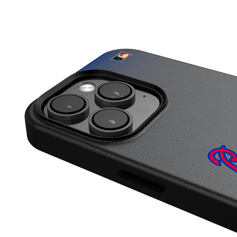 Atlanta Braves Home 2012 - Cooperstown Collection Linen iPhone MagSafe Compatible Phone Case Detail.Jpg