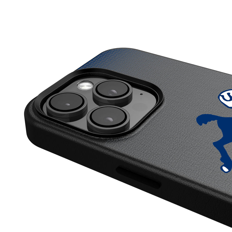 Baltimore Colts 1946 Historic Collection Linen iPhone MagSafe Compatible Phone Case Detail.Jpg