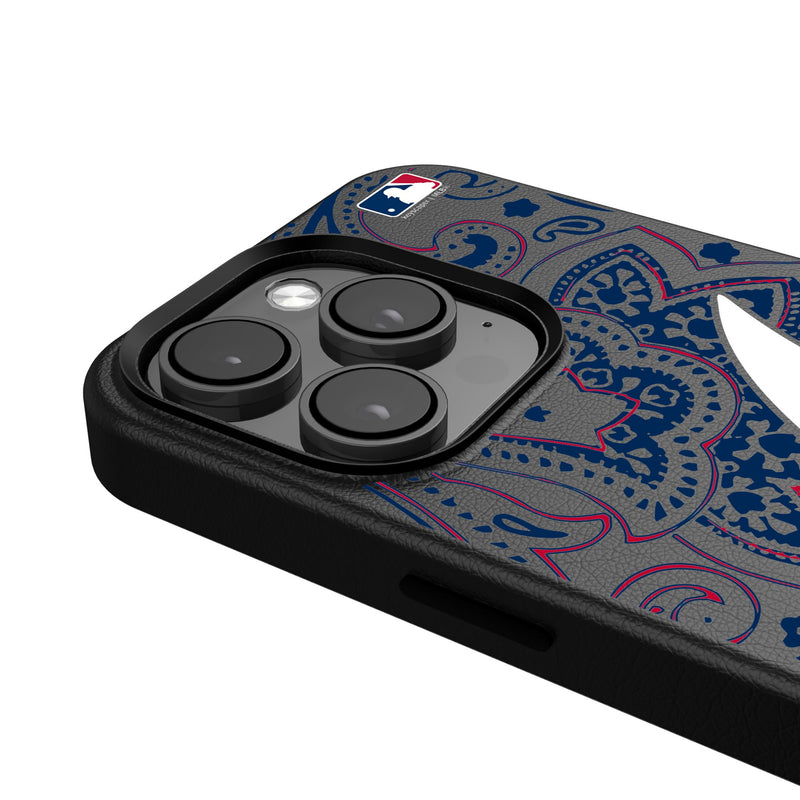 Atlanta Braves Paisley iPhone MagSafe Compatible Phone Case Detail.Jpg