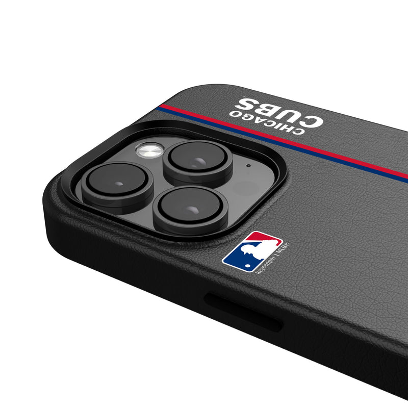 Chicago Cubs Sidebar iPhone MagSafe Compatible Phone Case Detail.Jpg