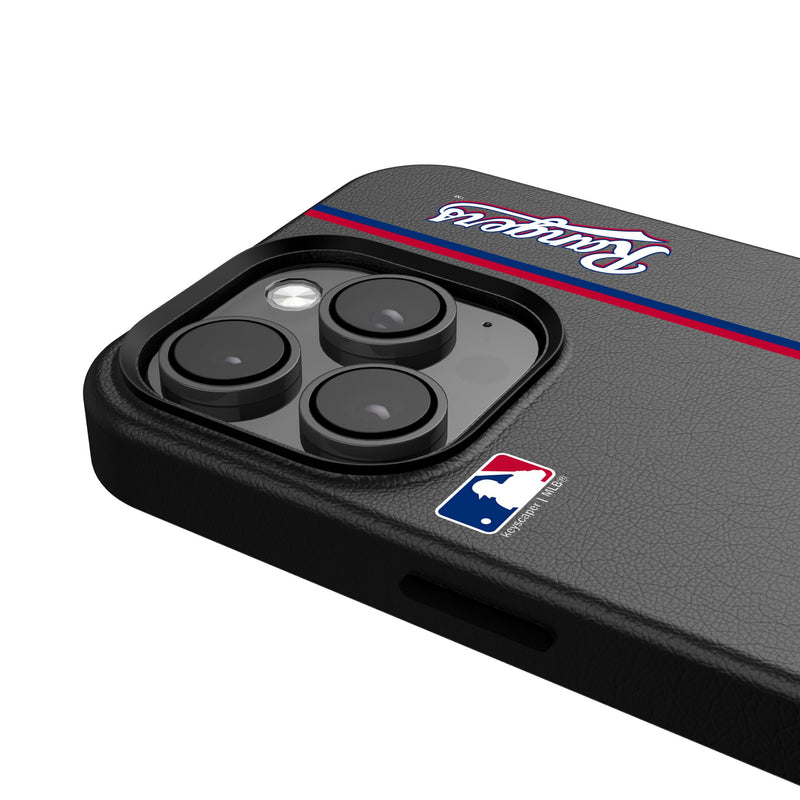 Texas Rangers Sidebar iPhone MagSafe Compatible Phone Case Detail.Jpg