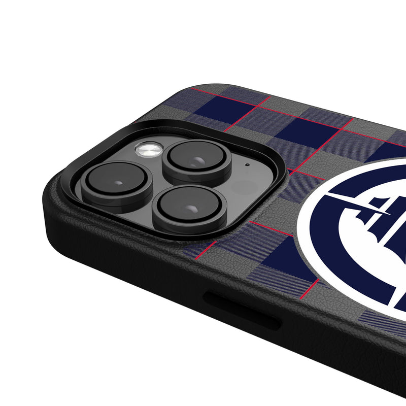 Los Angeles Clippers Plaid iPhone MagSafe Compatible Phone Case Detail.Jpg