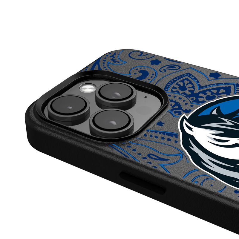 Dallas Mavericks Paisley iPhone MagSafe Compatible Phone Case Detail.Jpg