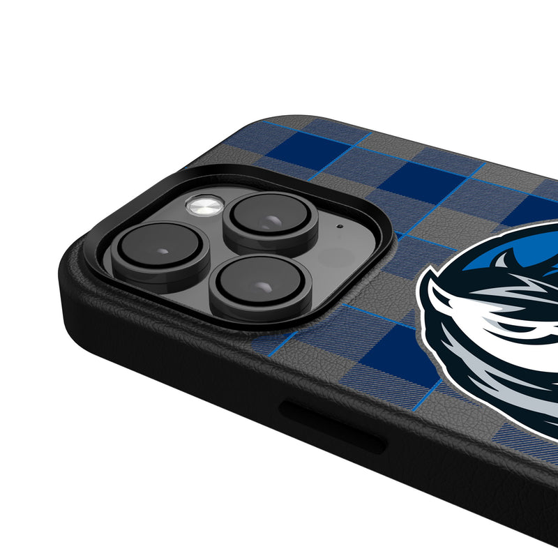 Dallas Mavericks Plaid iPhone MagSafe Compatible Phone Case Detail.Jpg