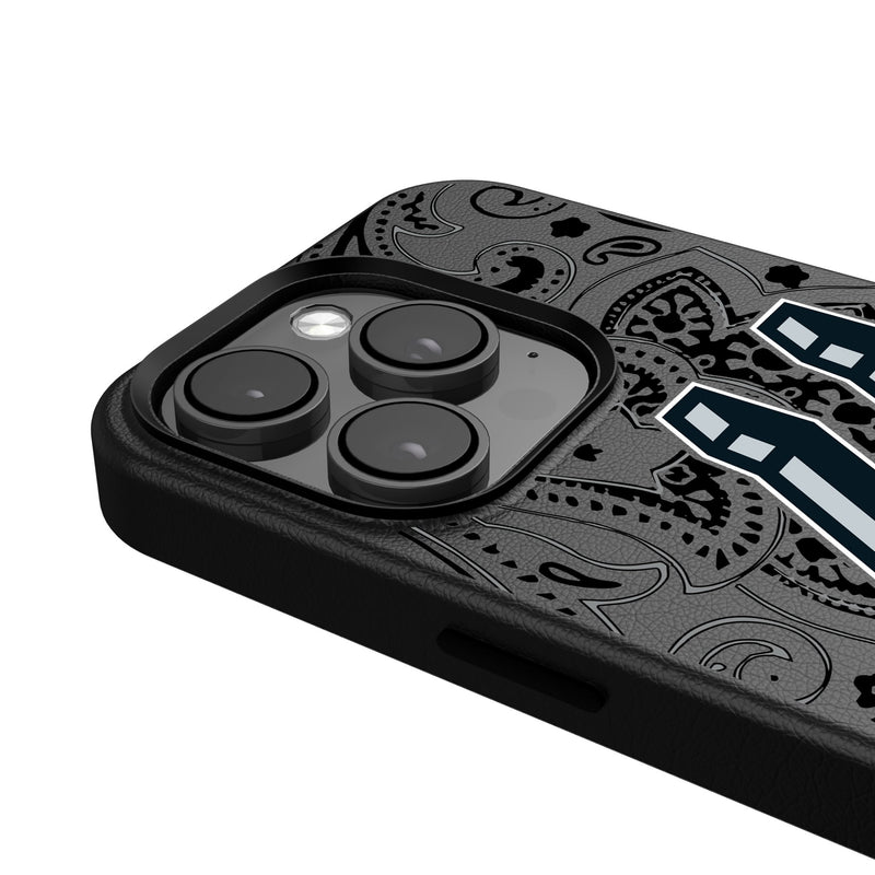 San Antonio Spurs Paisley iPhone MagSafe Compatible Phone Case Detail.Jpg