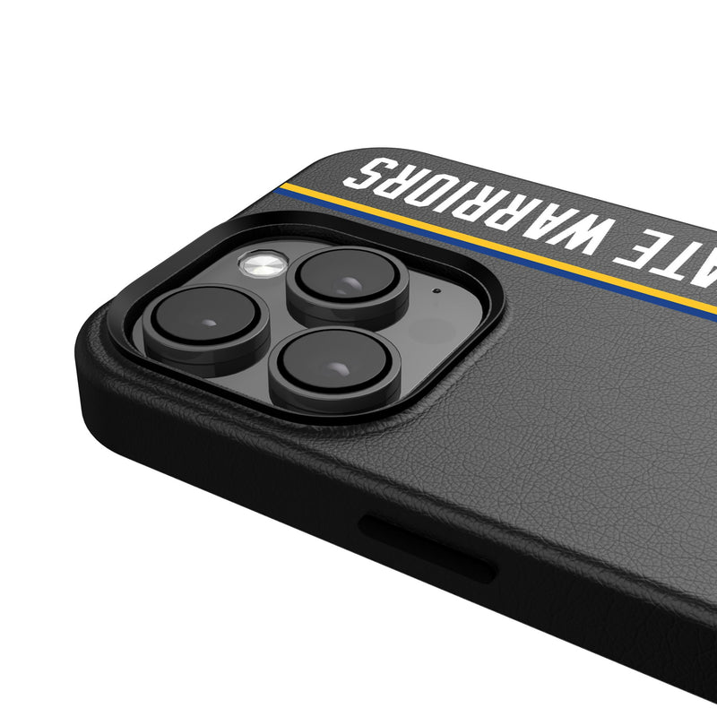 Golden State Warriors Sidebar iPhone MagSafe Compatible Phone Case Detail.Jpg