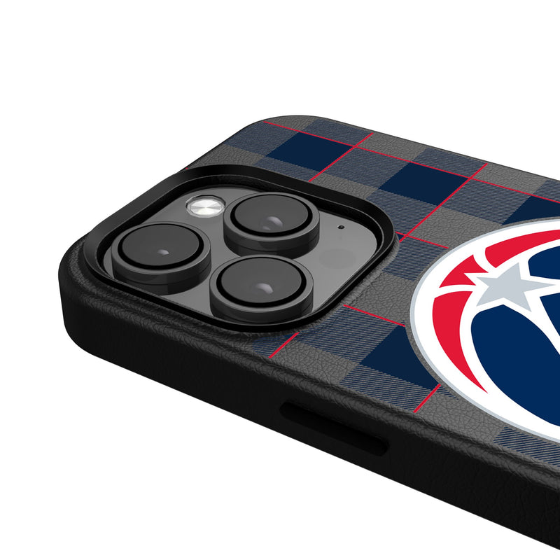 Washington Wizards Plaid iPhone MagSafe Compatible Phone Case Detail.Jpg