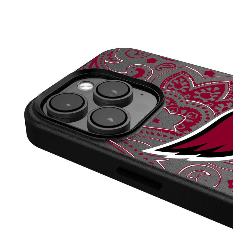 Arizona Cardinals Paisley iPhone Magnetic Phone Case Detail.Jpg