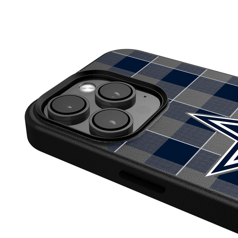 Dallas Cowboys Plaid iPhone Magnetic Phone Case Detail.Jpg