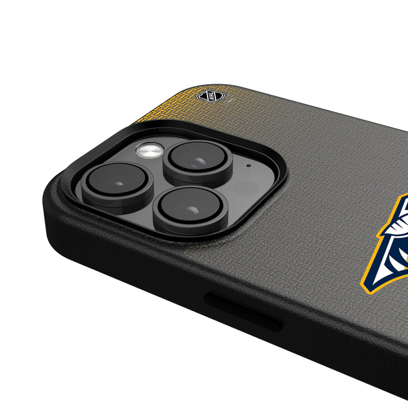 Nashville Predators Linen iPhone MagSafe Compatible Phone Case Detail.Jpg