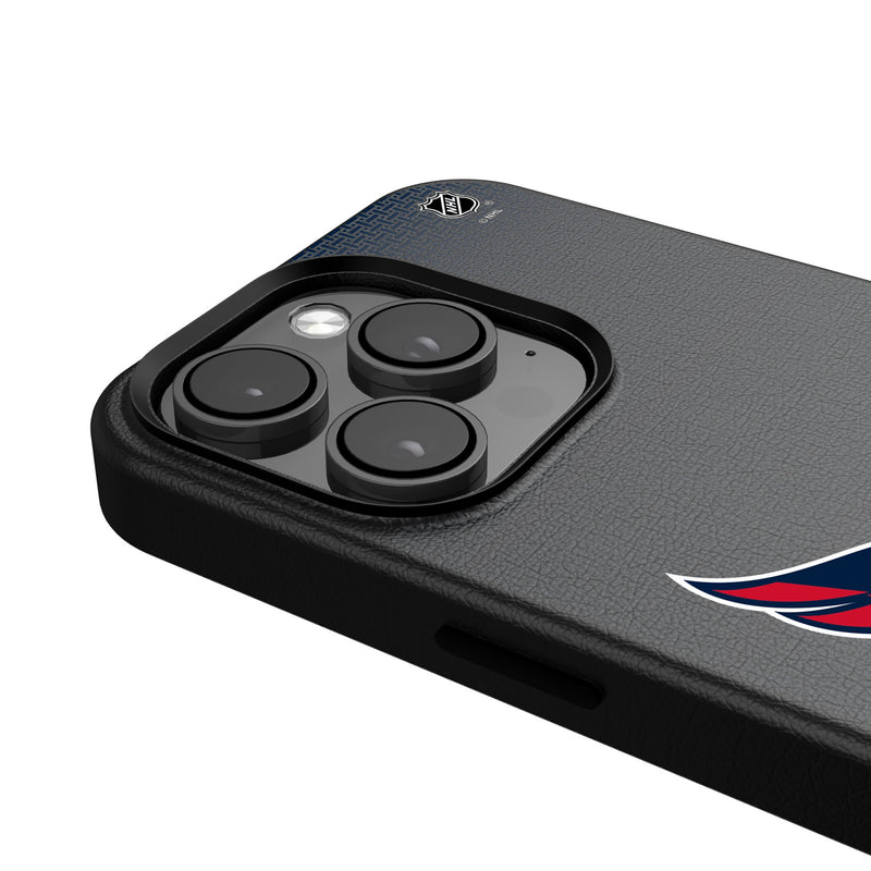 Washington Capitals Linen iPhone MagSafe Compatible Phone Case Detail.Jpg