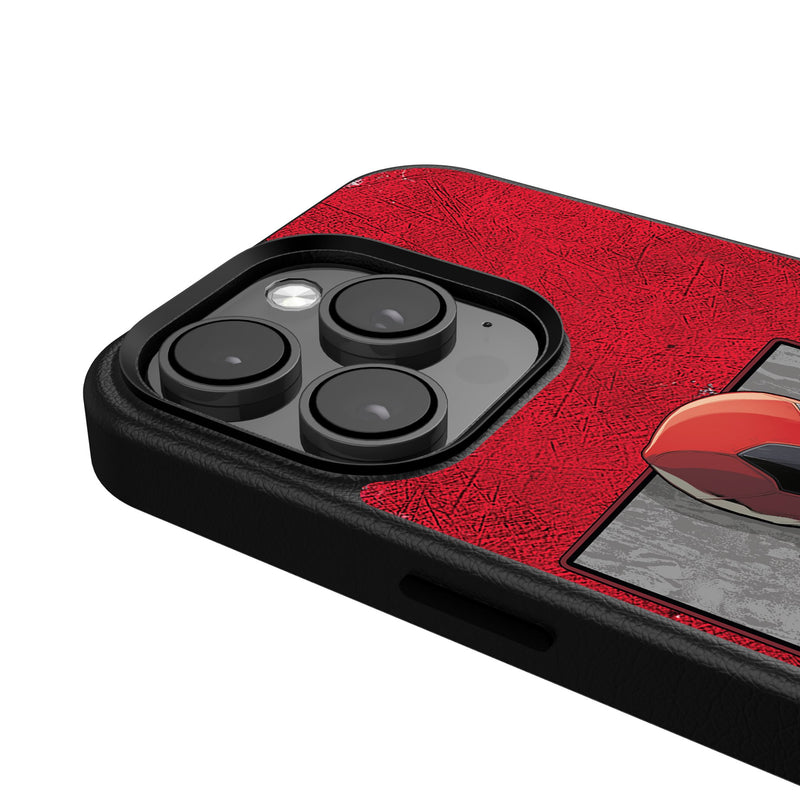 Marvel Deadpool Badge iPhone MagSafe Compatible Phone Case Detail.Jpg