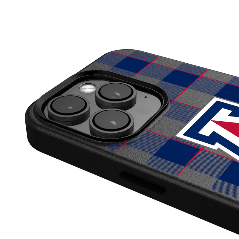 University of Arizona Wildcats Plaid iPhone MagSafe Compatible Phone Case Detail.Jpg