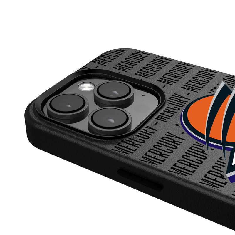 Phoenix Mercury Text Backdrop iPhone MagSafe Compatible Phone Case Detail.Jpg