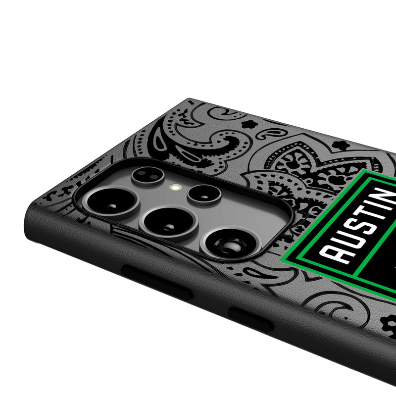 Austin FC  Paisley Galaxy MagSafe Compatible Phone Case Detail.Jpg