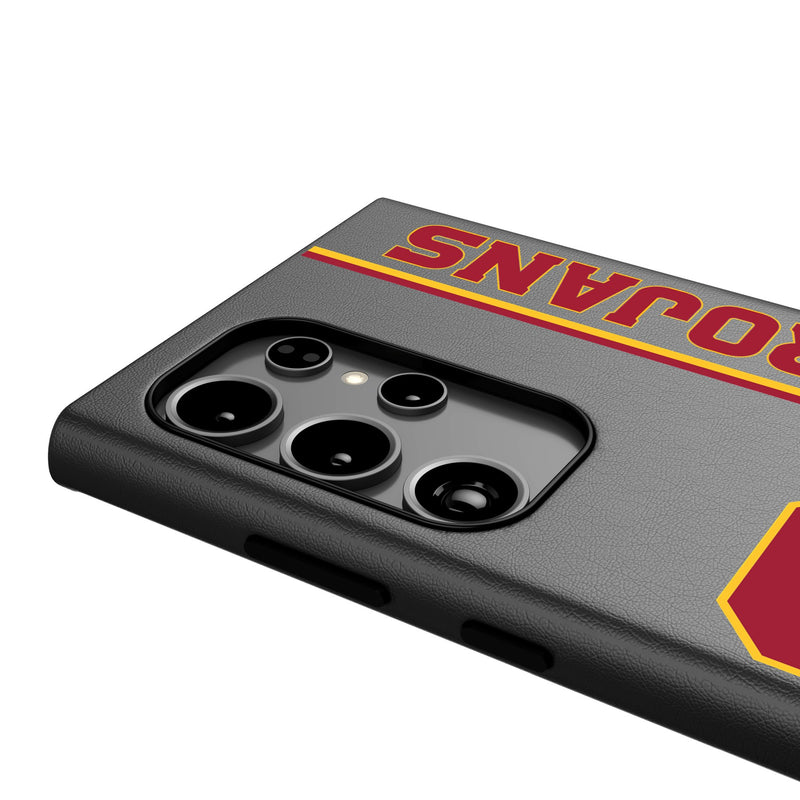 University of Southern California Trojans Sidebar Galaxy MagSafe Compatible Phone Case Detail.Jpg