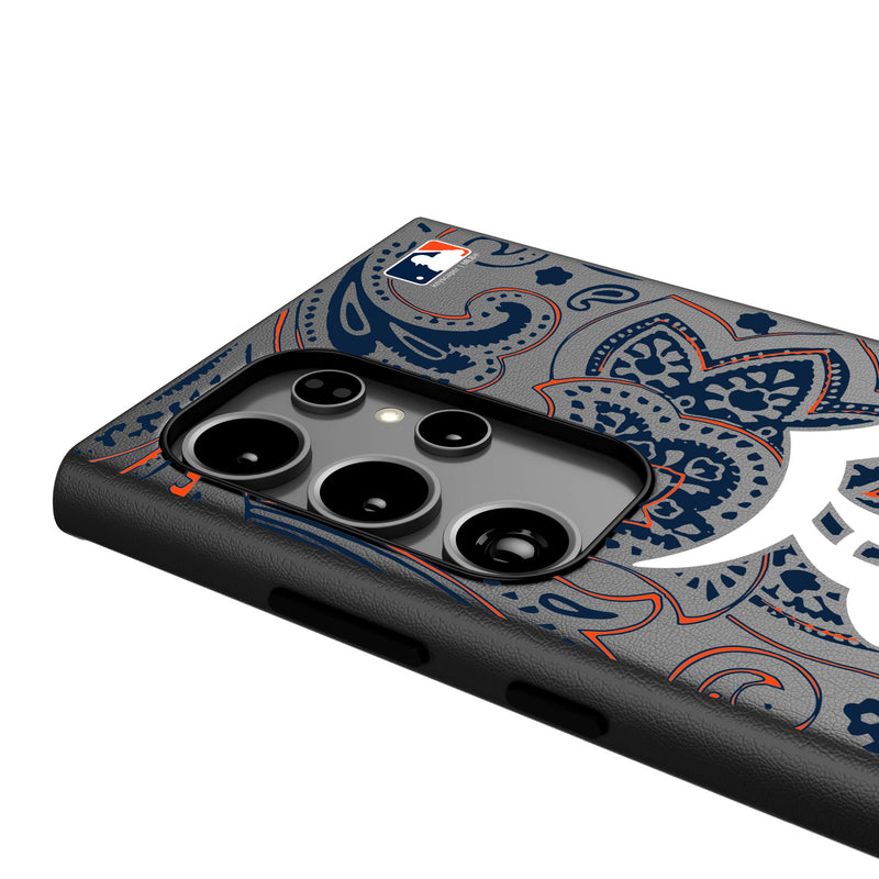 Detroit Tigers Paisley Galaxy MagSafe Compatible Phone Case Detail.Jpg