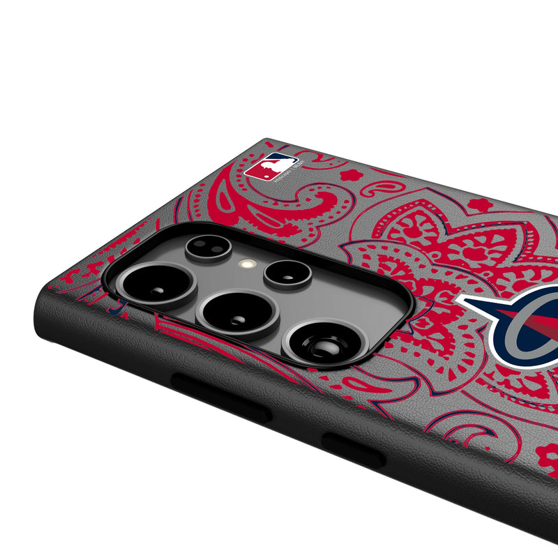 Los Angeles Angels Paisley Galaxy MagSafe Compatible Phone Case Detail.Jpg