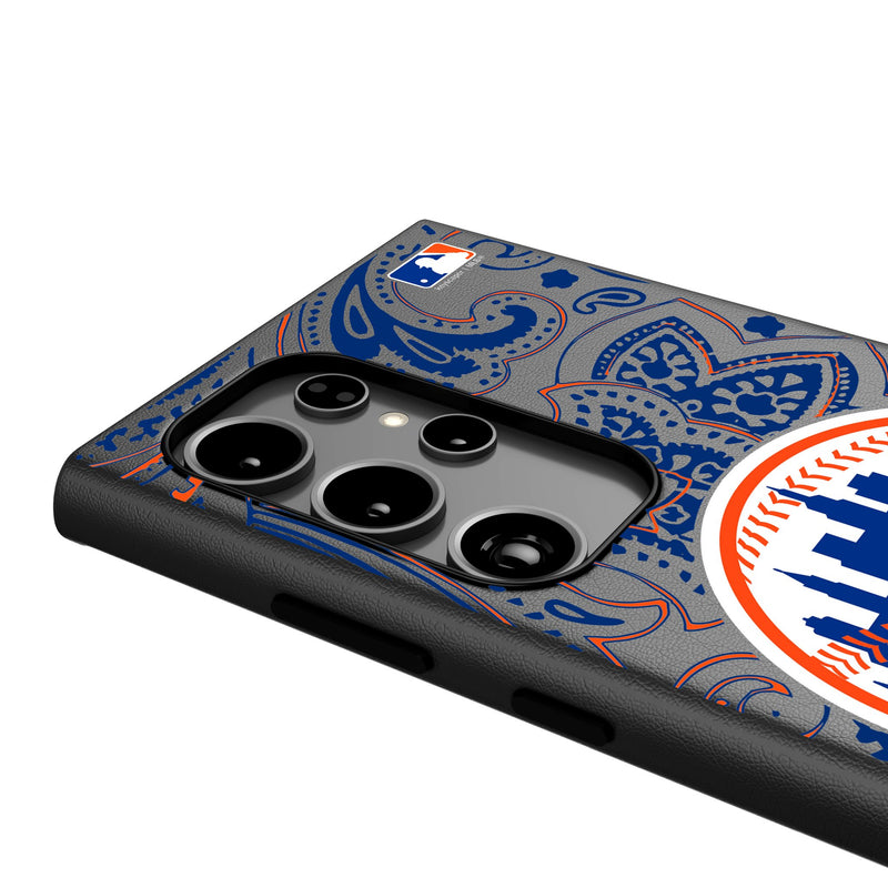 New York Mets Paisley Galaxy MagSafe Compatible Phone Case Detail.Jpg