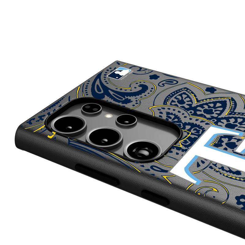 Tampa Bay Rays Paisley Galaxy MagSafe Compatible Phone Case Detail.Jpg