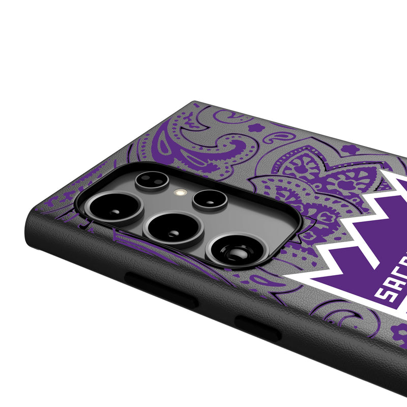 Sacramento Kings Paisley Galaxy MagSafe Compatible Phone Case Detail.Jpg