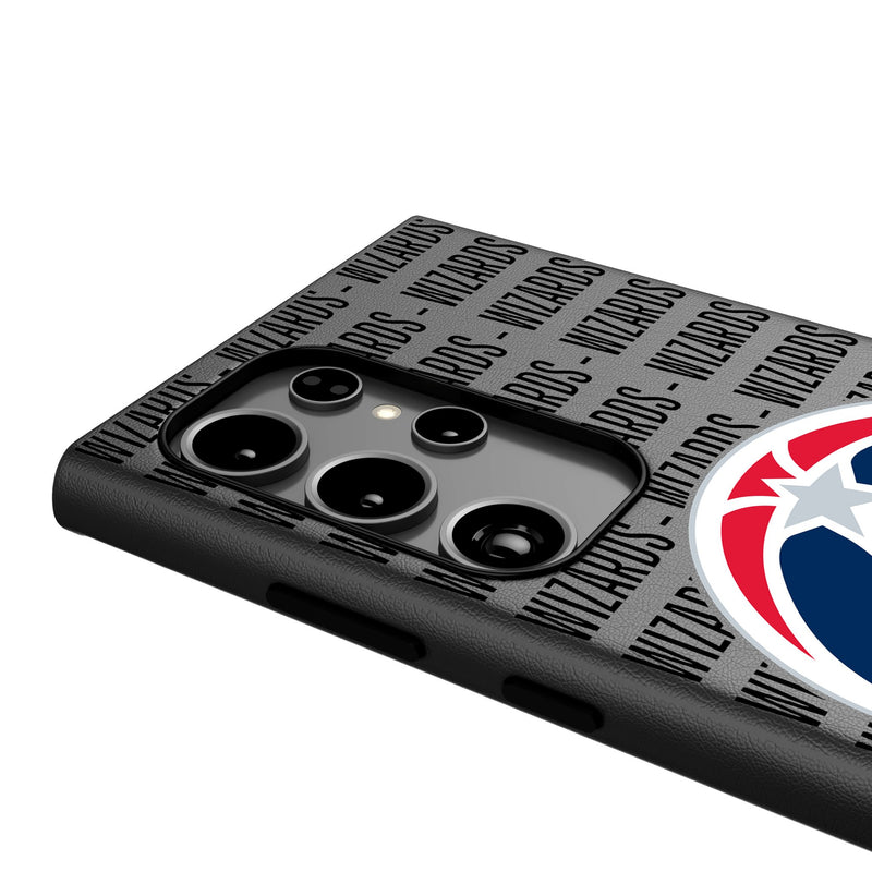 Washington Wizards Text Backdrop Galaxy MagSafe Compatible Phone Case Detail.Jpg