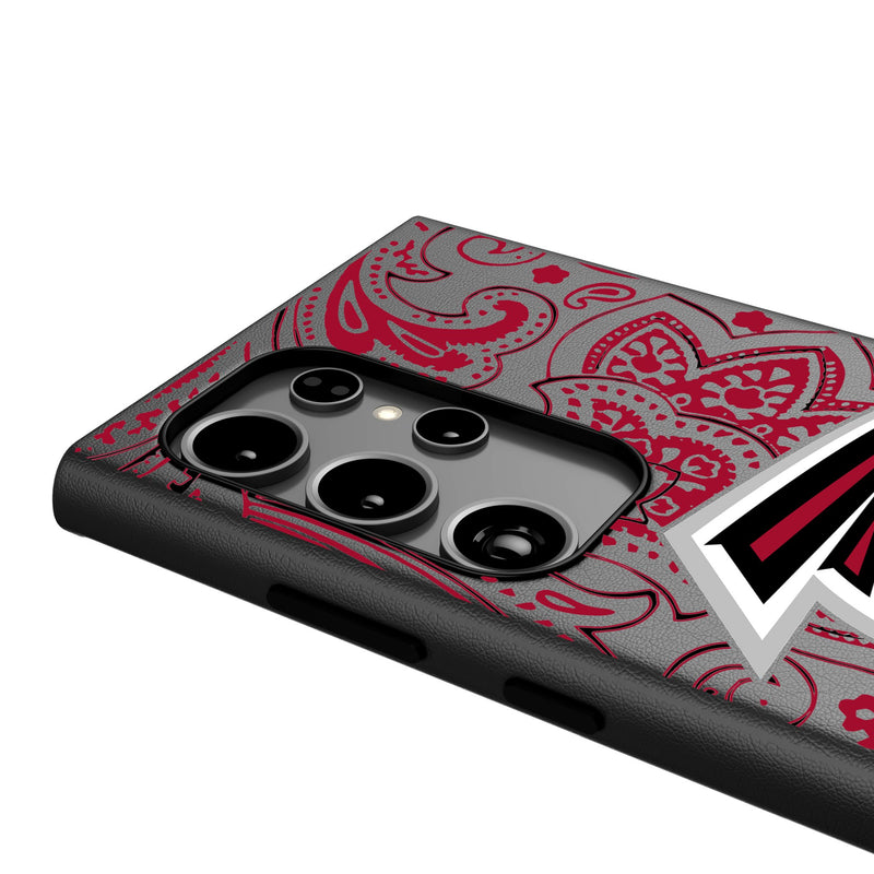 Atlanta Falcons Paisley Galaxy MagSafe Compatible Phone Case Detail.Jpg