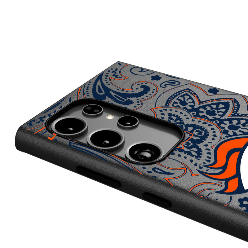 Denver Broncos Paisley Galaxy MagSafe Compatible Phone Case Detail.Jpg