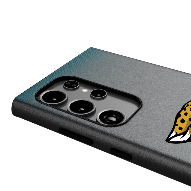 Jacksonville Jaguars Linen Galaxy MagSafe Compatible Phone Case Detail.Jpg