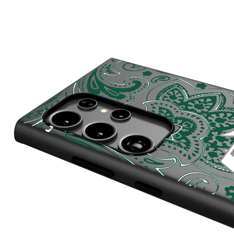 New York Jets Paisley Galaxy MagSafe Compatible Phone Case Detail.Jpg