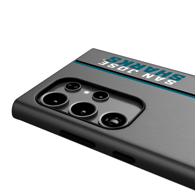 San Jose Sharks Sidebar Galaxy MagSafe Compatible Phone Case Detail.Jpg