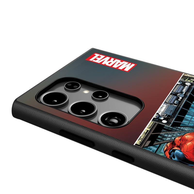 Marvel Spider-Man Cover Art Galaxy MagSafe Compatible Phone Case Detail.Jpg