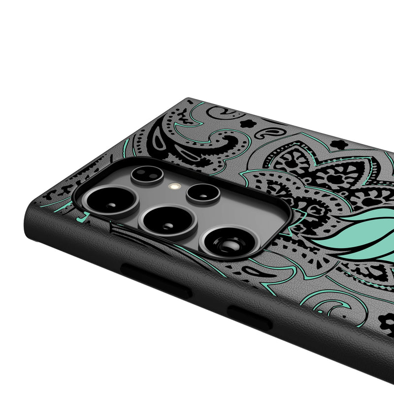 New York Liberty Paisley Galaxy MagSafe Compatible Phone Case Detail.Jpg