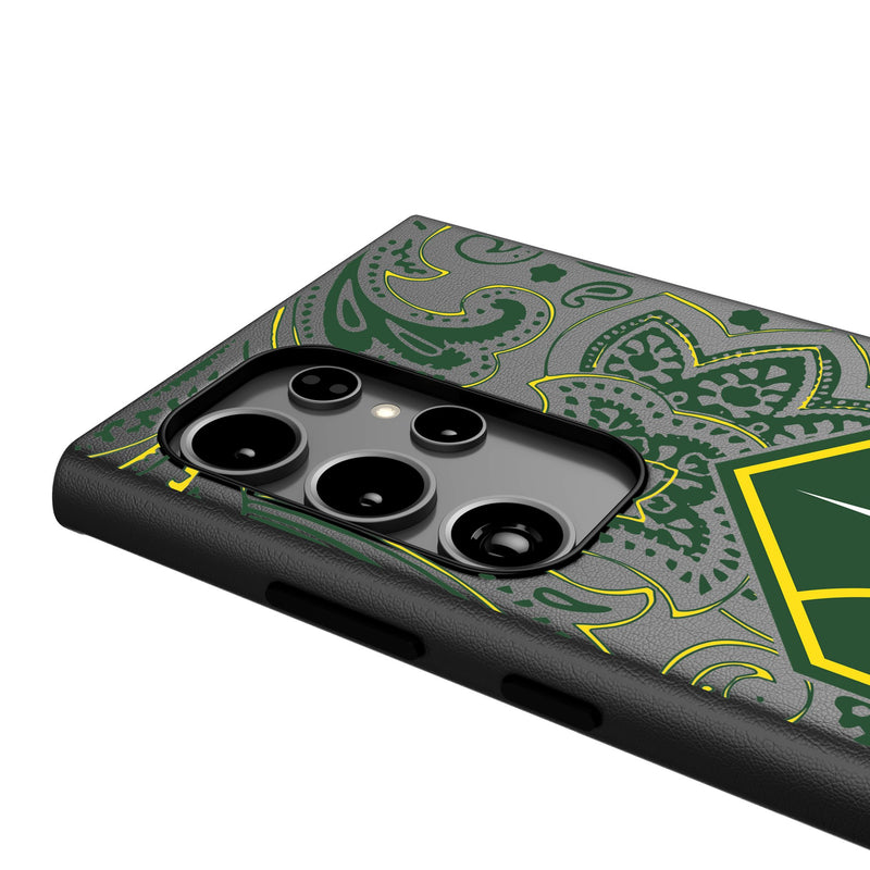 Seattle Storm Paisley Galaxy MagSafe Compatible Phone Case Detail.Jpg