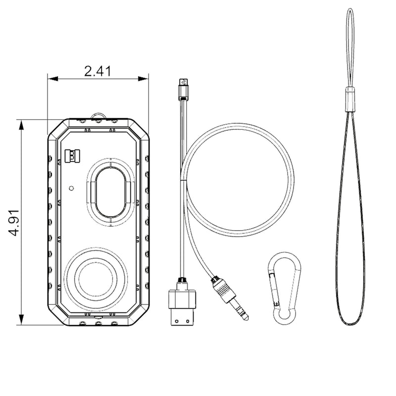 CF Montreal  Endzone Solid Bluetooth Speaker Kit.Jpg