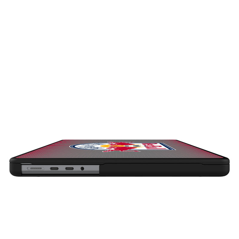 New York Red Bulls  Linen MacBook Laptop Case Side.Jpg