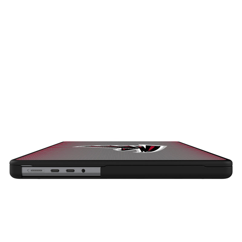 Atlanta Falcons Linen MacBook Laptop Case Side.Jpg