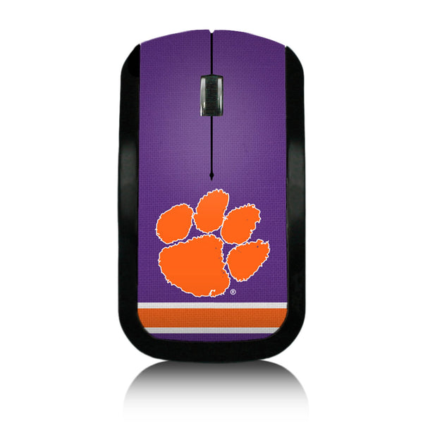 Clemson University Tigers Stripe Wireless Mouse