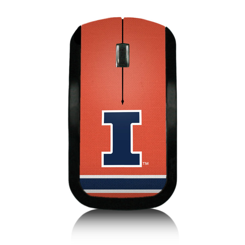 University of Illinois Fighting Illini Stripe Wireless Mouse