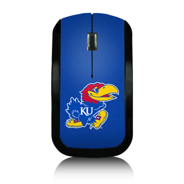 University of Kansas Jayhawks Solid Wireless Mouse