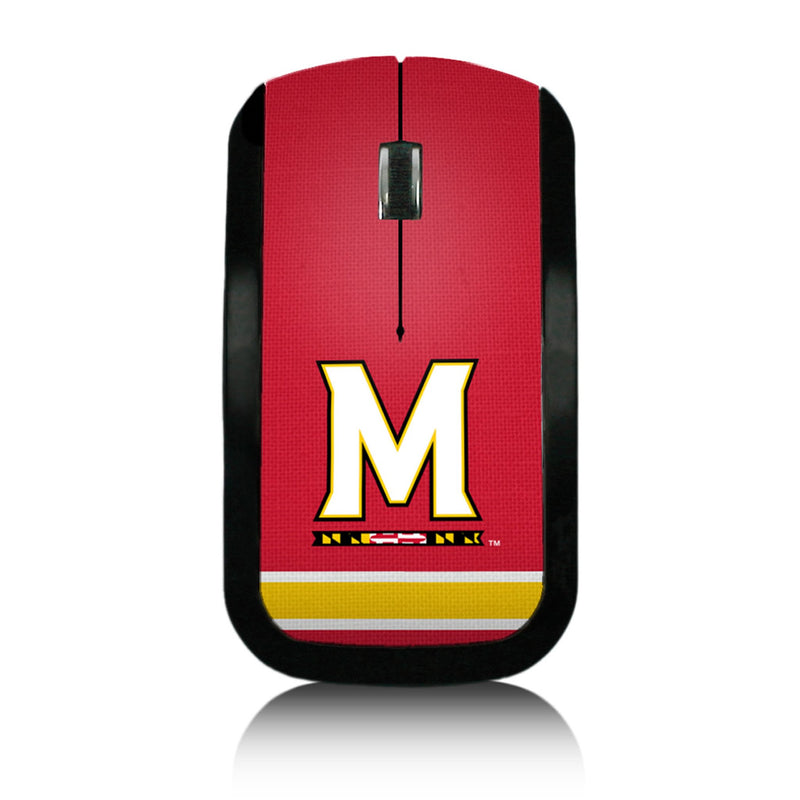 University of Maryland Terrapins Stripe Wireless Mouse