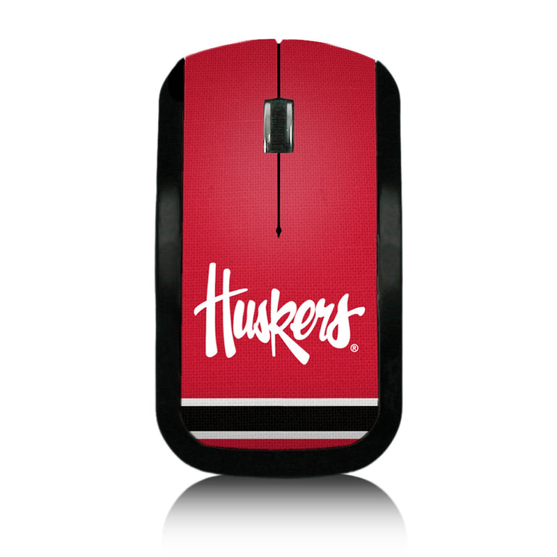 University of Nebraska Huskers Stripe Wireless Mouse