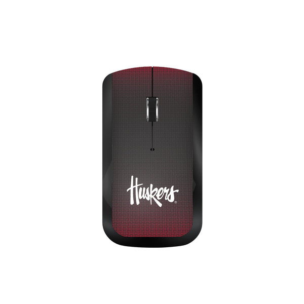 University of Nebraska Huskers Linen Wireless Mouse