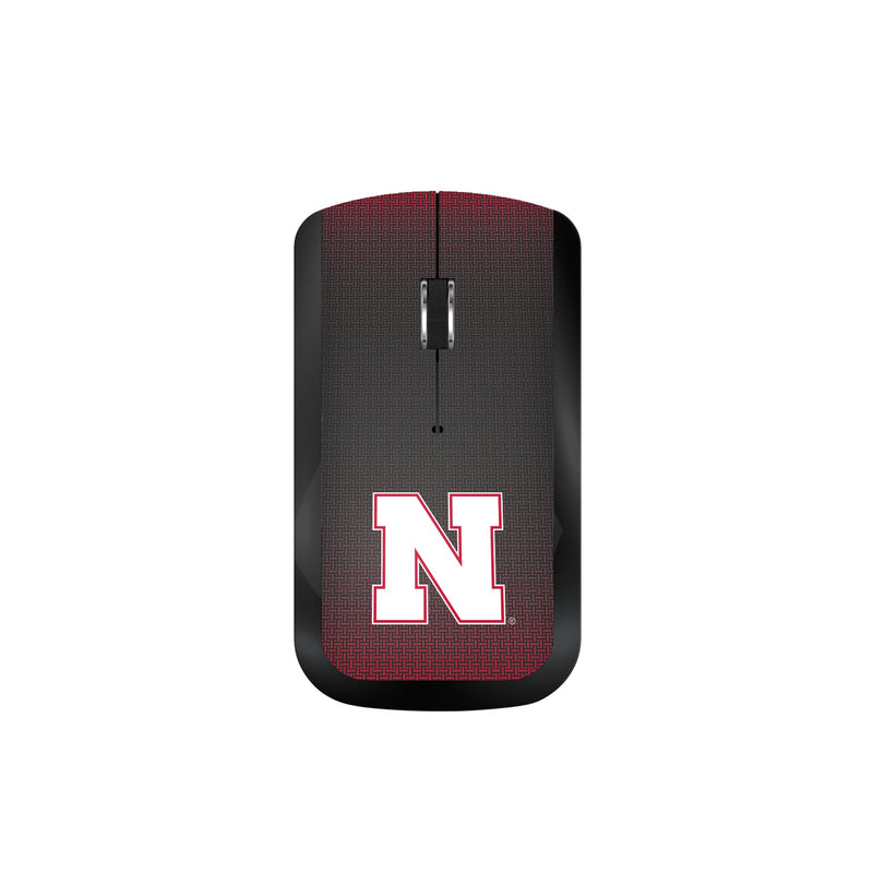 University of Nebraska Huskers Block N Linen Wireless Mouse