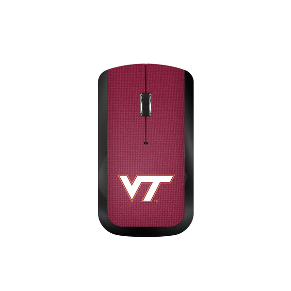 Virginia Tech Hokies Solid Wireless Mouse