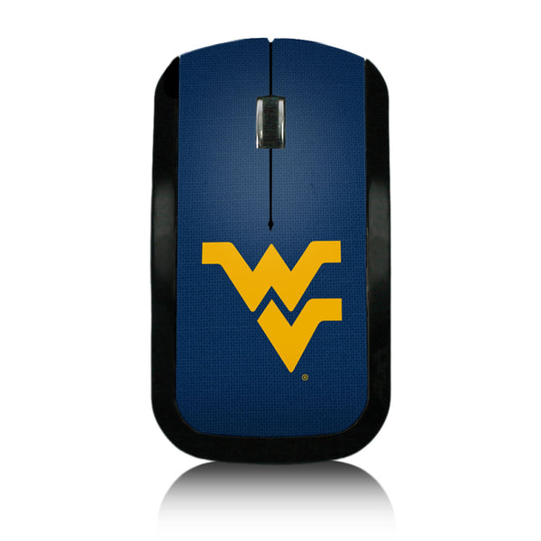 West Virginia University Mountaineers Solid Wireless Mouse