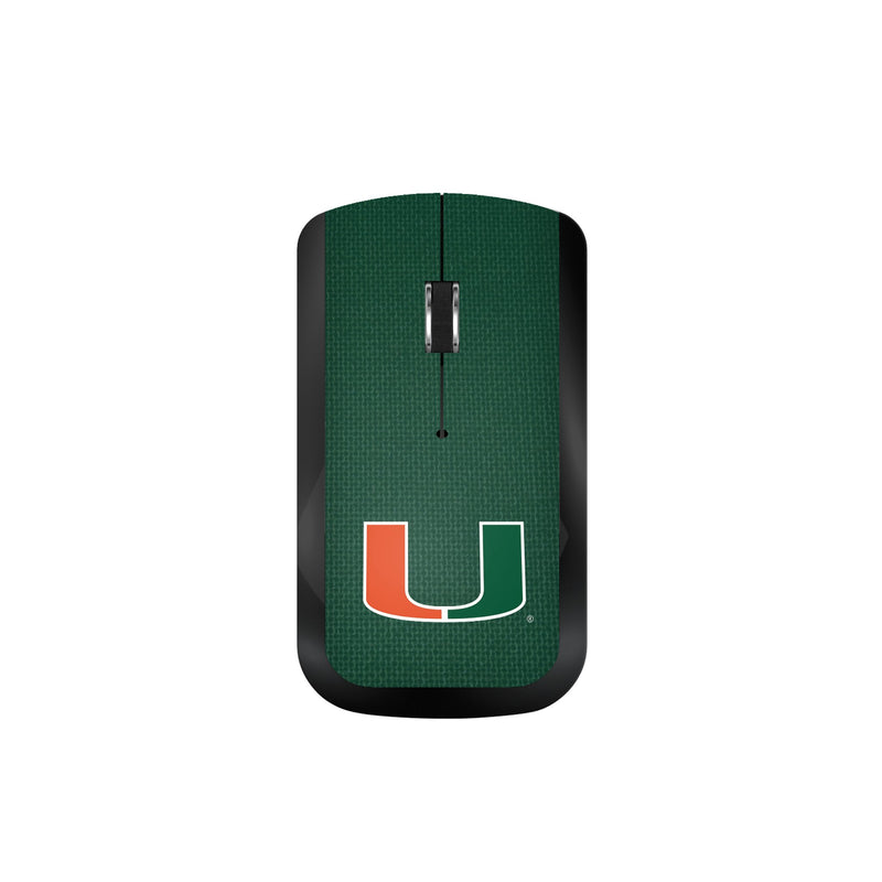 University of Miami Hurricanes Solid Wireless Mouse