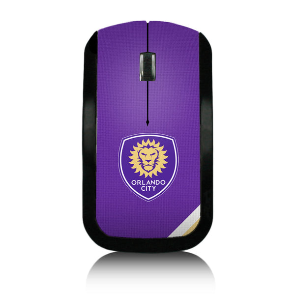 Orlando City Soccer Club  Diagonal Stripe Wireless Mouse